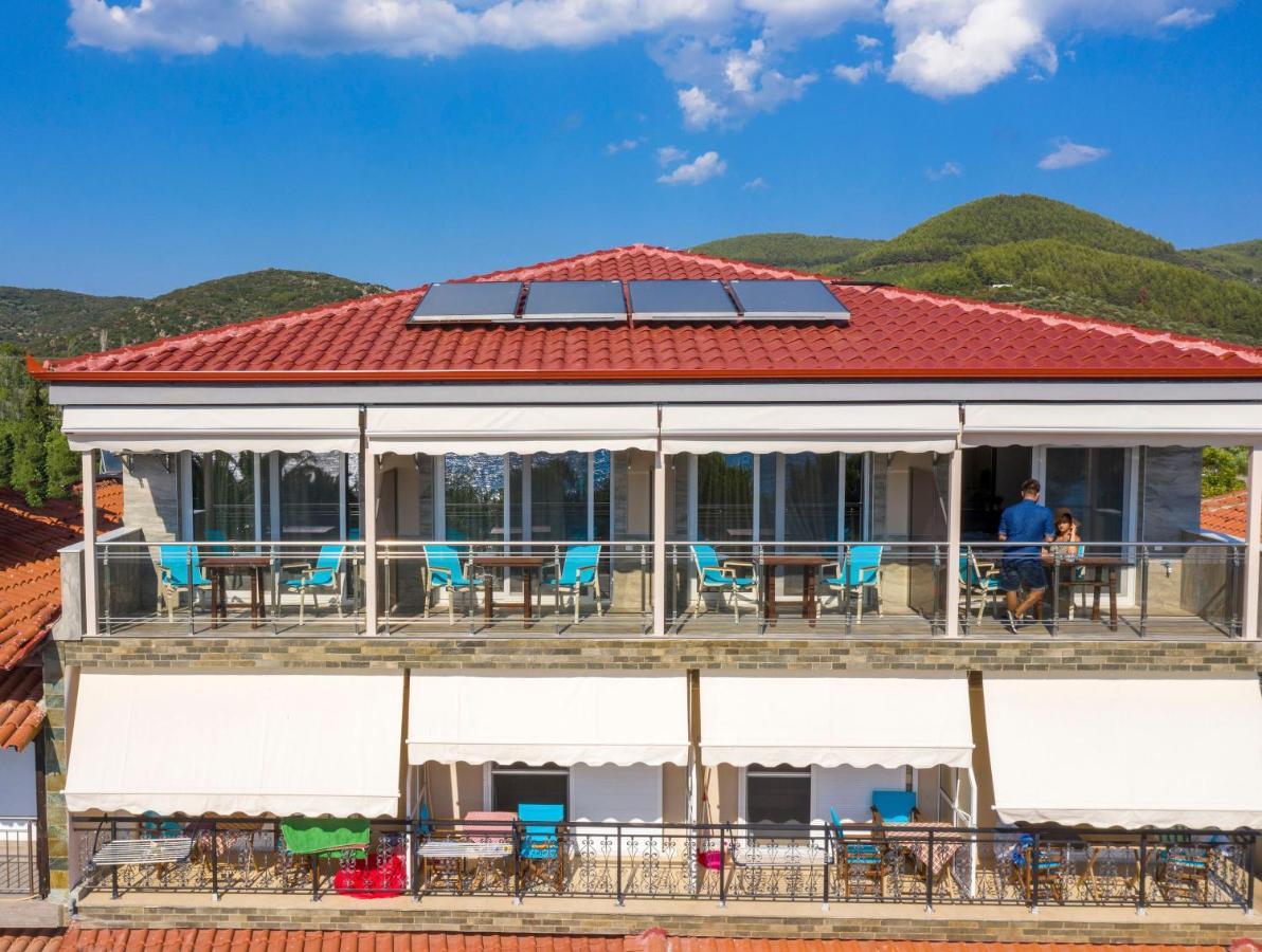 Sunset Studios - Suites With Seaview & Back Side Apartements Toroni Eksteriør bilde