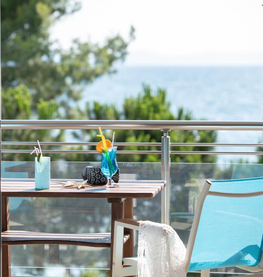 Sunset Studios - Suites With Seaview & Back Side Apartements Toroni Eksteriør bilde