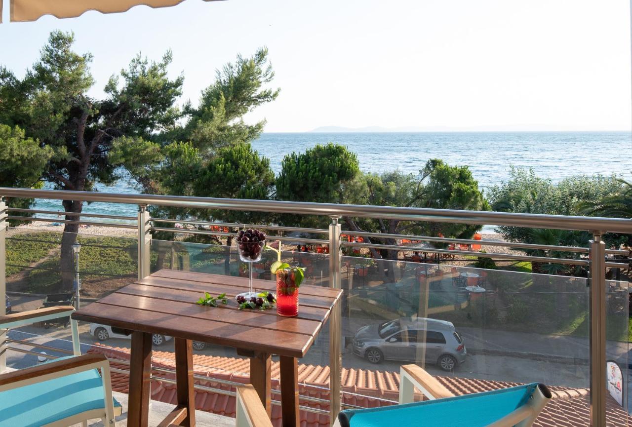 Sunset Studios - Suites With Seaview & Back Side Apartements Toroni Eksteriør bilde