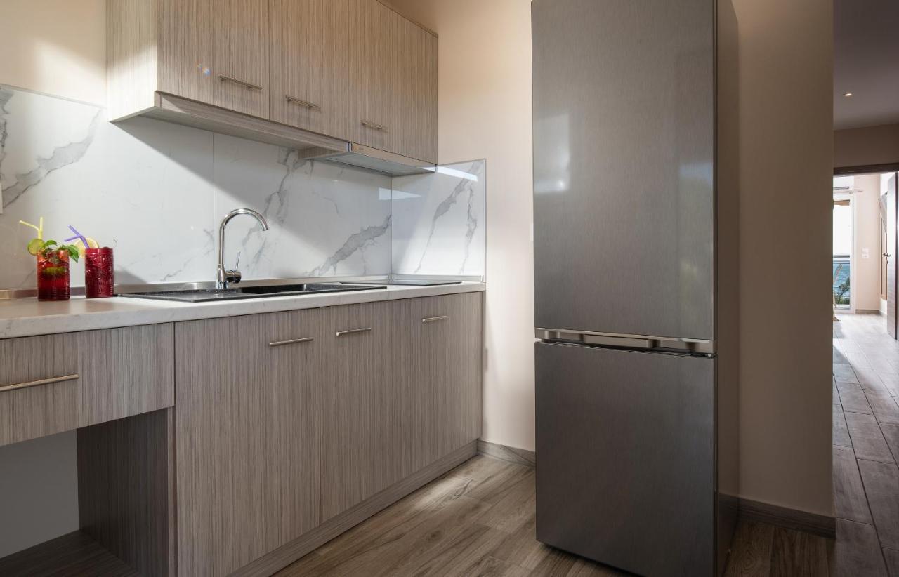 Sunset Studios - Suites With Seaview & Back Side Apartements Toroni Eksteriør bilde